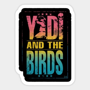 Yadier Molina Yadi And The Birds Sticker